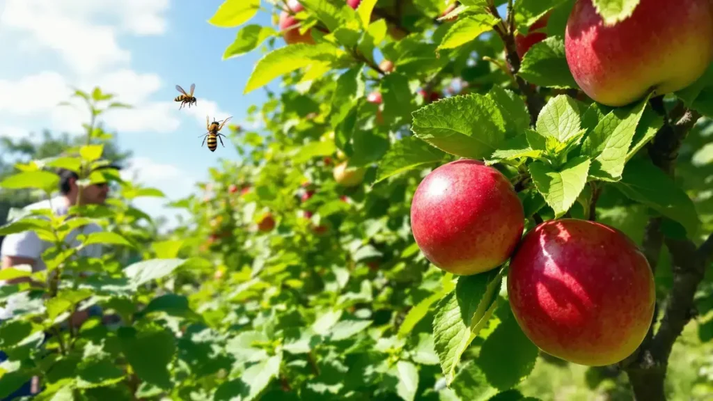 Asiatische hornets vallen onze tuinen aan: ontdek de planten die ze aantrekken volgens een Nederlandse expert