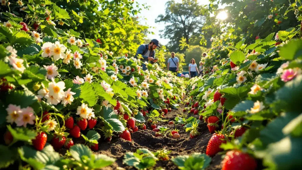 Bloemen van aardbeiplanten verwijderen in mei: een noodzaak volgens tuiniers? Ontdek hun meningen