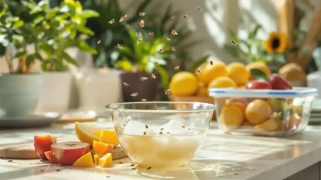 Een keukenproduct zou de wonderoplossing kunnen zijn tegen de invasie van fruitvliegen