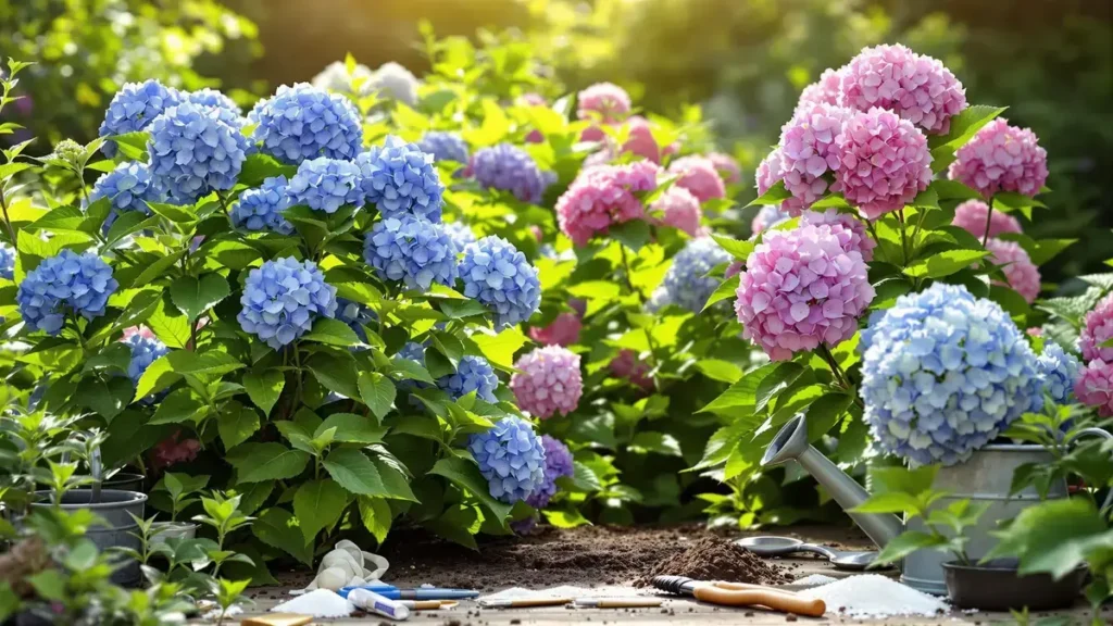 Leer de kleuren van je hortensia’s te revitaliseren en verras je omgeving