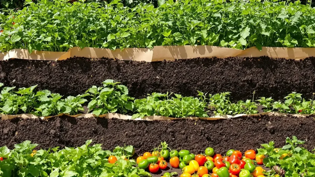 Ontdek hoe je een bloeiende groentetuin kunt aanleggen zonder de grond te bewerken met deze revolutionaire methode